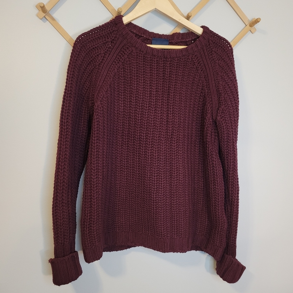 Cole Haan Wool/Cashmere Chunky Knit Sweater size small